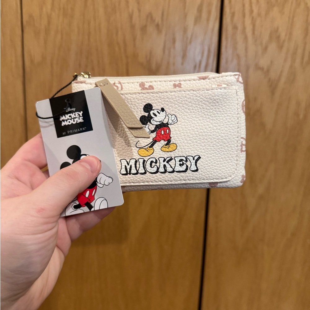 Mickey Mouse Primark Cream Wallet